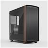 FRACTAL DESIGN Case FRACTAL DESIGN Summit Black TG Light Tint Midi-Tower Nero/Legno