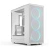 FRACTAL DESIGN Case FRACTAL DESIGN Epoch XL TG RGB Clear tint Midi-Tower Bianco