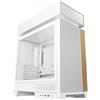 DEEPCOOL Case DEEPCOOL CL660 WH Midi-Tower Bianco/Legno