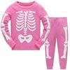 LitBud Ragazze Natale Pigiama Sleepwears Pigiami Biancheria da Notte Due Pezzi Maniche Lunghe Set di per Bambini Taglia 1-12 Anni