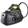 Rowenta Silence Steam pro, Ferro da Stiro Professionale con Caldaia, DG9248, Black-Green