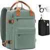 COOLIFE Zaino Cabina 40x30x20 Ryanair EasyJet Eurowings Laptopfach | Reiserucksack Flugzeug, 24L, leggero, impermeabile - Ideale per weekend, brevi soggiorni & city break