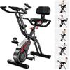 CURSOR FITNESS CURSOR cyclette da casa pieghevole Ergometer | con Resistenza Magnetica a 16 Livelli, cyclette per casa Bici da Camera con Sedile Comodo, Massimo 136kg