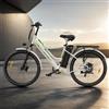 ZAZAWORK Bici Elettrica uomo donna 26 pollici,36V 15Ah Batteria Rimovibile 250W Motore,Autonomia fino a 100 km,City Bicicletta Elettrica for Urban Commuters 7 Velocità, Freni a Disco,Sospensione Anteriore