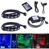 Ubanner 2 kit completi di strisce LED SMD 5050 SMD 1850 LED da 30 cm, telecomando con 24 pulsanti per custodia mid-tower per PC desktop