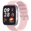 Vancle Cinturino per Redmi Watch 3 Active / 3 Lite, Cinturini Silicone Morbido Braccialetto per Redmi Watch Active 3 Lite