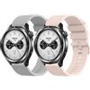 Vancle Cinturino XIAOMI Watch S4, 2Pezzi 22mm Cinturini Sportivo Silicone Morbido per XIAOMI S4 S3 S2 per Donna Uomo