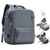 SZLX Zaino Ryanair 40x30x20 Sottovuoto con pompa Zaino da Viaggio 40x30x20 Ryanair Wizzair Bagaglio a Mano 40x20x25 Donna da impermeabile Zaino Casual Laptop da 14 Pollici con Scomparto per Scarpe