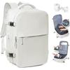 SZLX Zaino Ryanair 40x30x20 Sottovuoto con pompa Zaino da Viaggio 40x30x20 Ryanair Wizzair Bagaglio a Mano 40x20x25 Donna da impermeabile Zaino Casual Laptop da 14 Pollici con Scomparto per Scarpe