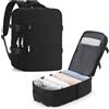 xlodea Zaino Easyjet 45x36x20, Bagaglio a Mano per Easyjet 45x36x20 | Borse da Cabina Zaino da Viaggio Aereo Donna Borsa da Via