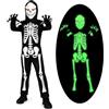 Bluelves Costume da Scheletro per Bambini, Unisex Halloween Carnevale, Travestimento Horror Con Ossa, Vestiti Bambino