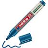 Edding - Pennarello per lavagna 28 EcoLine, ricaricabile, 1,5 - 3 mm, Blu
