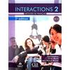 Interactions 2 - Niveau A1.2 - Livre de l'eleve + Audio (Tascabile)