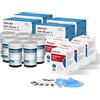 Sinocare Safe AQ pro I Strisce per Glicemia, con 200 Strisce e 200 Lancette