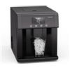 Klarstein Eiszeit - Macchina del Ghiaccio, 12 kg/24h, Cubetti in 3 Formati, Display LCD, Serbatoio da 3L, Acciaio Inox, Macchina del Ghiaccio per Casa e Feste, Ice Maker, Nero