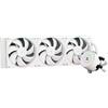 Thermalright TR Aqua Elite 360 V5 ARGB - Raffreddatore per CPU liquido, 360 mm, AIO, 3 ventole PWM, effetto illuminazione ad anello sottile, per AM4/AM5, Intel LGA1851/1700/115x, colore bianco
