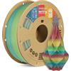 OVERTURE Matte PLA Filamento 1,75 mm Rainbow 1kg Naturale matt | Opaco PLA - Neatly Wound - Finitura Opaca - Profondo - Precisione Dimensionale±0,02 mm - per Stampante 3D FDM