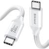 Silkland 40Gbps USB4 per Cavo Thunderbolt 4 2M, 8K/Dual 4K, Ricarica Rapida 240W, Compatibile con Thunderbolt 5, MacBook M4 Pro, SSD, Dock, USB-C