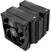 Thermalright TR Royal Pretor 130 raffreddamento ad aria CPU nero, doppio torri per computer, refrigeratore CPU 6 tubi di calore, doppie ventole PWM, AM4/AM5/Intel lga1851/1700/1150/1551/2011