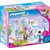 Playmobil Magic 9471: Porta di cristallo per un mondo invernale, con illuminazione integrata e braccialetto di cristallo, adatto a bambini dai 4 anni in su. Esclusivo