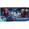 Sonic The Hedgehog Set di 3 figure articolate ispirate a film, alte 102 mm, giocattolo da collezione, adatto a partire dai 12 anni