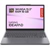 Lenovo Laptop IdeaPad Slim 3, processore Ryzen 5, 16 GB di RAM, 512 GB di spazio di archiviazione, ricarica rapida, colore grigio. Capacità: 512 GB, Memoria: 16 GB