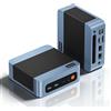 BOSGAME Mini-PC E5, ideale per ufficio e uso domestico, con processore Ryzen 5300U (superiore al 4300U), frequenza fino a 3800 MHz, 8 GB di RAM DDR4, SSD da 256 GB. Mini-computer desktop, supporto per display 4K, triplo monitor, porte LAN doppie, Wi-Fi. …