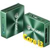 bmax Mini PC con processore Intel Core i3-8109U (fino a 3600 MHz), 12 GB di RAM, 256 GB di SSD. Piccolo PC, colore verde, marca Intel