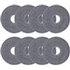 Spofan 8 Panni Mop per Roborock Saros 10R/Saros Z70/Saros 20/Qrevo 2 Pro | Qrevo Curv 2 Pro/2 ProX, Qrevo Edge 2/Qrevo CurvX/Qrevo EdgeT Robot Aspirapolvere, Accessori per Mocio in microfibra