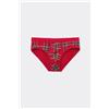 Tezenis Slip In Cotone Elasticizzato Stampa Natalizia Uomo Stampa