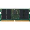 KINGSTON TECHNOLOGY RAM SO-DIMM KINGSTON DDR5 16GB (1x16) 5600Mhz CL46 Nero