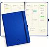 Smartsquare Agenda Settimanale 2027 Verticale a Quadretti Blu 17x24 cm | Copertina rigida, carta FSC 100 g, calendario annuale, mensile e settimanale, pagine Notes, tasca interna