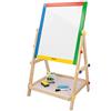 WOOMAX PIZARRA MADERA ECO DE PIE Y DOBLE CARA ALTO 68 CM