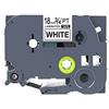 IDIK Brother TZ241 P-Touch 3/4 18 mm 8 m nastro nero su bianco TZe-241