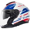 SCHUBERTH J2 Nova Blue Casco Jet unisex bianca