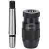 GOTOTOP Mandrino a sgancio rapido senza chiave 1-13 mm con cono Morse MT2 per trapano a colonna, fresatrice e tornio
