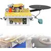 Generic Bordo Bander macchina, 1200W automatico lavorazione del legno bordo Banding con controllo del microcomputer, temperatura e velocità regolabili, incollaggio a doppio lato, funzionamento facile