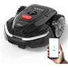 YARDCARE V3 Robot Tagliaerba Senza Filo Perimetrale, Navigazione Visiva AI, Rilevamento di oltre 150 Ostacoli, Controllo tramite App, Motore Brushless, 50 dB, Altezza di Taglio Regolabile