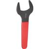 QUARKZMAN Chiavi Inglesi 90mm Metrica, Chiave Aperta Singola Angolo di Sfalsamento 15 Gradi, Piccola Chiave Inglese a Forchetta a Forma di U Gambo Rosso per Riparazione Auto, Mobili
