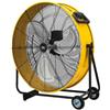Generico CFGURAGANOVentilatore Industriale Carrellato 82 cm URAGANO 3 Velocità Pale in Alluminio Alta Potenza 124W Inclinabile con Ruote e Maniglia Professionale per Officina Magazzino Capannone Grandi Spazi
