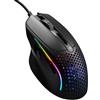 Merkloos Mouse da gaming - Con filo - Ultraleggero 66 g - 9 tasti programmabili - Nero