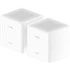 Merkloos Router WiFi 6 mesh - AX3000 - Porta 2.5G - Copertura 160 m² - Set da 2 pezzi