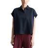 Marc O'Polo Marc OߴPolo Denim Donna Maglietta Polo a Maniche Corte in Cotone Wide Fit