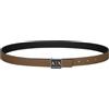 Armani Exchange Sustainable, Reversible, Logo Buckle Cintura piatta Donna (Pacco da 1)
