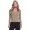 Guess W6bi56k6890 New LS VN Mini Logo Tee Donna (Pacco da 1)