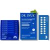 DR . INUK Strisce sbiancanti denti professionali FORTE - 14 strisce senza perossido e acidi per 7 sessioni di sbiancamento dei denti - Formula efficace 83,3% PAP - Include una panoramica delle tonalità