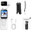 JoyousMall Fotocamera 4K Vlogging 180° Lente Rotante Portatile | Schermo da 1,4 pollici, 1300 mAh per batteria, design compatto in ABS, per viaggi e vlog quotidiani