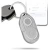 Rolling Square AirNotch Pro- Portachiavi Bluetooth Localizzatore Bluetooth Compatibile Solo con Android Google Find Hub Tracker Suono360° Batterie Sostituibili Smart Tag Impermeabile Fosforescente, x1