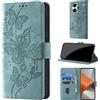 CaseGla Cover per Xiaomi Redmi Note 13 Pro Plus 5G, Verde chiaro | Blocco RFID, Portafoglio Pelle PU, Flip Libro, Porta Carte, Magnetica Libretto, Antiurto Protezione Completa