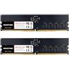 Gigastone 【DDR5 RAM】GIGASTONE 32GB Kit(2x16GB) DDR5 4800MHz PC5-38400 CL 40-40-40-77 1.1V UDIMM 288pin Unbuffered Non ECC Ideale PC Desktop alta prestazione Memoria Upgrade